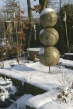 Kugelbrunnen bei Schnee